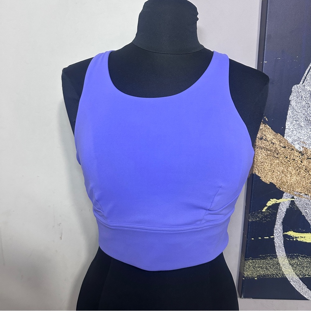 Lululemon  Purple Crop Top